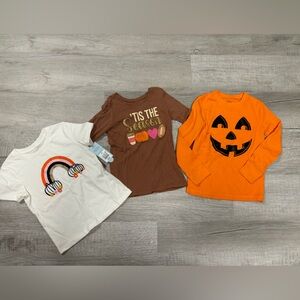 Toddler girl Fall tops